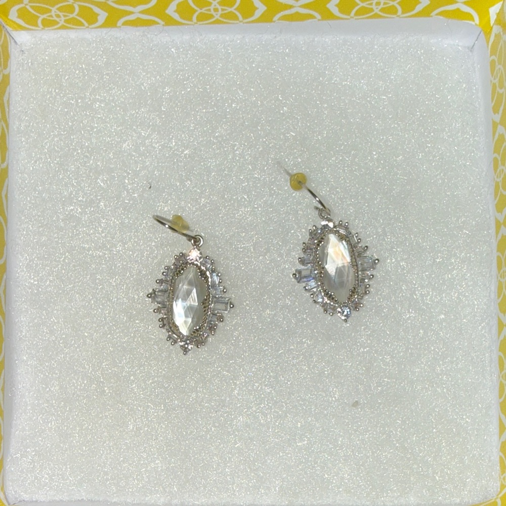 Kendra Scott Crystal Drop Earrings